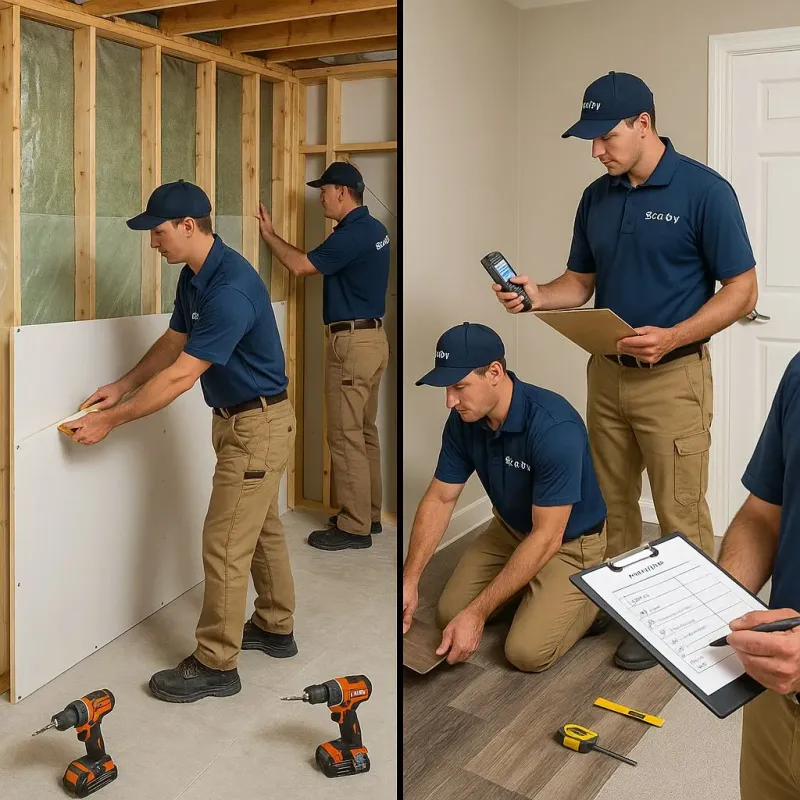 Repairs and Reconstruction process in Martinsburg, PA