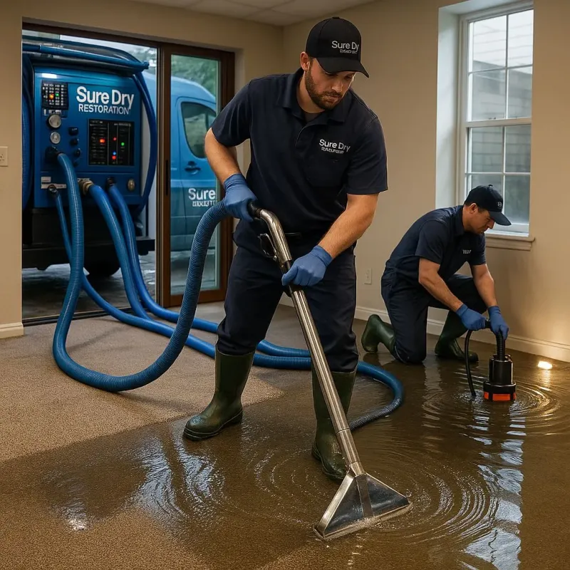 Water Extraction and Removal process in Martinsburg, PA